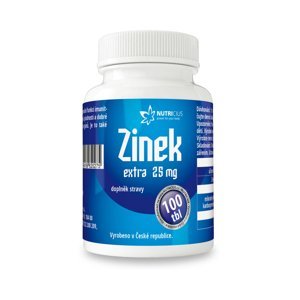 Nutricius Zinek EXTRA 25 mg 100 tablet