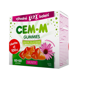 Cem-m gummies Imunita 60+60 tablet dárkové balení 2023