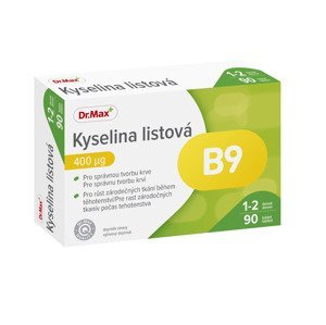 Dr.Max Kyselina listová 400 µg 90 tablet