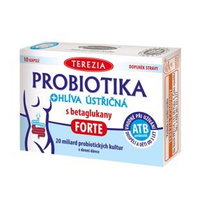 Terezia Probiotika + Hlíva ústřičná s betaglukany FORTE 10 kapslí