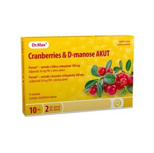 Dr.Max Cranberries & D-manose AKUT 10 tablet