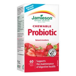 Jamieson Probiotic jahoda 60 cucacích tablet