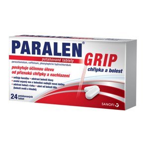 Paralen Grip Chřipka a bolest 24 tablet