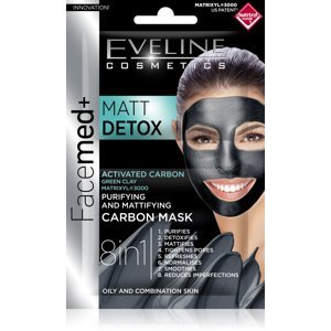 Eveline Facemed+ Matt Detox pleťová maska 2x5 ml