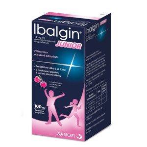 Ibalgin Junior 40 mg/ml perorální suspenze 100 ml