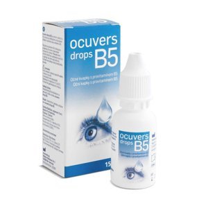 Ocuvers drops s provitamínem B5 oční kapky 15 ml