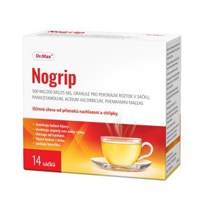 Dr.Max Nogrip 500 mg/200 mg/25 mg 14 sáčků