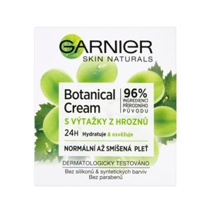 Garnier Skin Naturals Botanical Cream s výtažky z hroznů hydratační krém pro normální až smíšenou pleť 50 ml