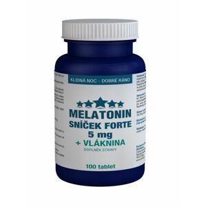 Clinical Melatonin Sníček FORTE 5 mg + Vláknina 100 tablet
