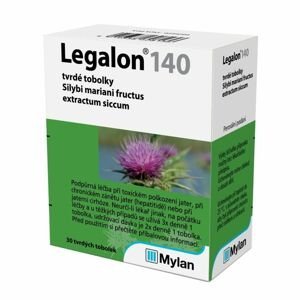 Legalon 140 mg 30 tvrdých tobolek