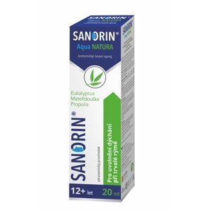 Sanorin Aqua NATURA nosní sprej 20 ml