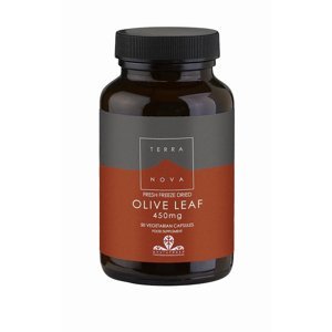 Terranova List olivovníku 450 mg 50 kapslí