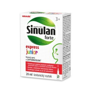 Walmark Sinulan forte Express Junior nosní sprej 20 ml