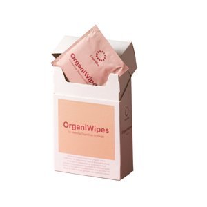 OrganiCup OrganiWipes čisticí ubrousky 10 ks