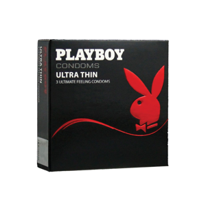Playboy Ultra Thin kondomy 3 ks