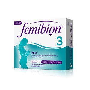 Femibion 3 Kojení 28 tablet + 28 tobolek