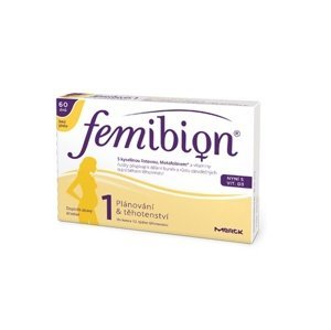 Femibion 1 Plánování a 1. trimestr bez jódu 60 tablet