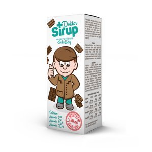 Doktor Sirup kalciový Čokoláda 100 ml