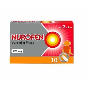 Nurofen pro děti 125 mg 10 čípků