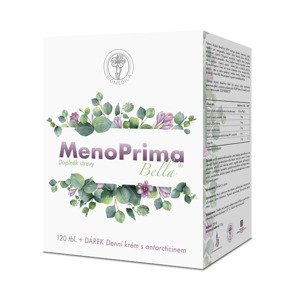 Biomedica MenoPrima Bella 120 tablet + dárek Krém s antarcticinem 75 ml