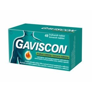 Gaviscon 48 žvýkacích tablet