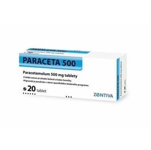 Paraceta 500 mg 20 tablet