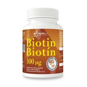 Nutricius Biotin 300 µg 90 tablet
