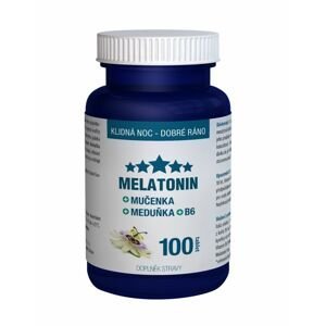 Clinical Melatonin Mučenka Meduňka B6 100 tablet