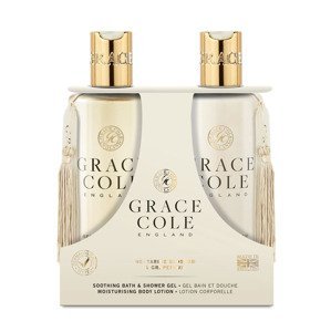 Grace Cole Nectarine Blossom & Grapefruit sprchový gel + hydratační tělové mléko 2x300 ml