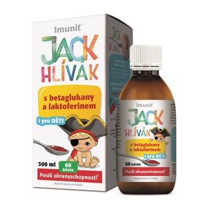 Imunit Jack Hlívák Sirup s betaglukany a laktoferinem 300 ml
