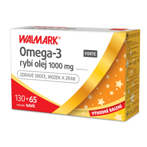 Walmark Omega 3 Forte 130+65 tobolek