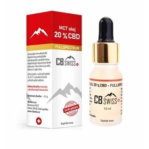 CBswiss MCT olej 20 % CBD FULLSPECTRUM 10 ml