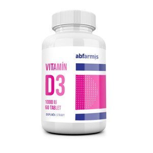 Abfarmis Vitamín D3 1000 IU 60 tablet