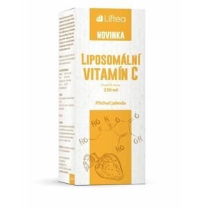 Liftea Liposomální vitamín C příchuť jahoda 250 ml