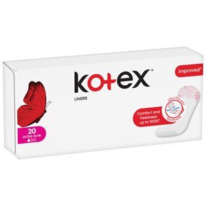 Kotex Liners UltraSlim slipové vložky 20 ks