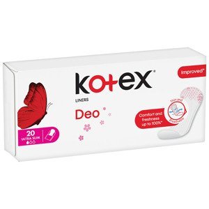 Kotex Liners Deo UltraSlim slipové vložky 20 ks