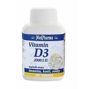 Medpharma Vitamin D3 2000 I.U. 107 tobolek