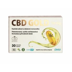Favea CBD Gold 10 mg 30 tobolek