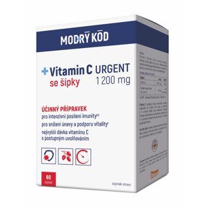 MODRÝ KÓD Vitamin C URGENT 1200 mg 60 tablet