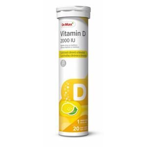 Dr. Max Vitamin D 2000 IU 20 šumivých tablet