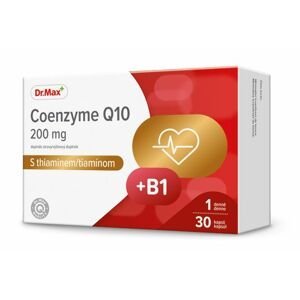 Dr.Max Coenzyme Q10 200 mg s thiaminem 30 kapslí