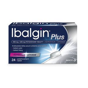 Ibalgin Plus 400 mg/100 mg 24 tablet