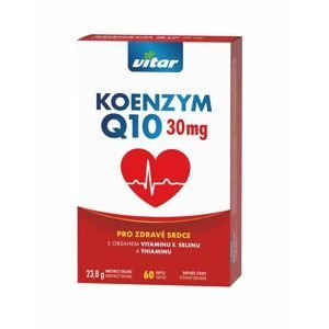 Vitar Koenzym Q10 30 mg + Selen + vitamin E + thiamin 60 kapslí