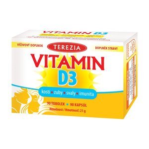 Terezia Vitamin D3 1000 IU 90 tobolek