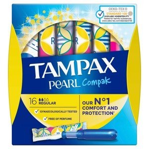 Tampax Compak Pearl Regular tampony 16 ks