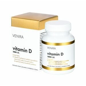 Venira Vitamin D 1000 I.U. 80 kapslí