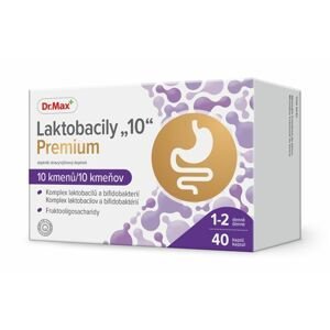 Dr. Max Laktobacily 10 Premium 40 kapslí