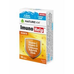 Swiss NatureVia ImunoHelp 10 kapslí