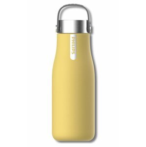 Philips GoZero UV Samočisticí lahev 355 ml žlutá