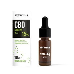 Abfarmis CBD Konopný olej 15% 10 ml